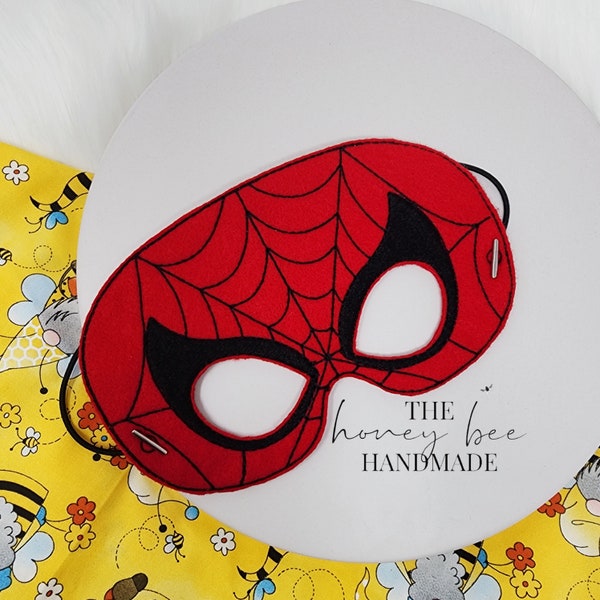 Spider Dress Up Mask, face mask, pretend play, party favor, kids play, super hero
