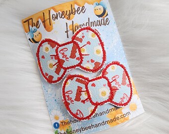 Eggs and Bacon Snap Clip Set, Hair Clips, Clips, Girls Hair Clips, Accessories, Barrettes