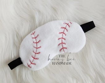 Baseball Sleep Mask, Nap mask, Sleep, Mask, Super Soft, Night Mask