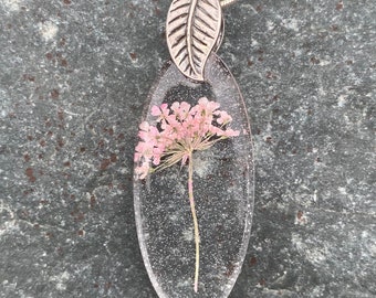 Resin Flower necklace