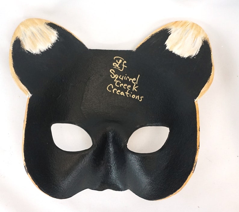 Cheetah Mask Masquerade Animal Costume LARP garb Animal Etsy