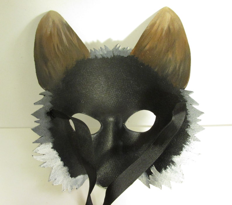 Timber Wolf Cosplay Leather Halloween larp Wolf Costume Fursona LARP Garb Wolf Mask Fantasy Animal Mask Role Play Furry