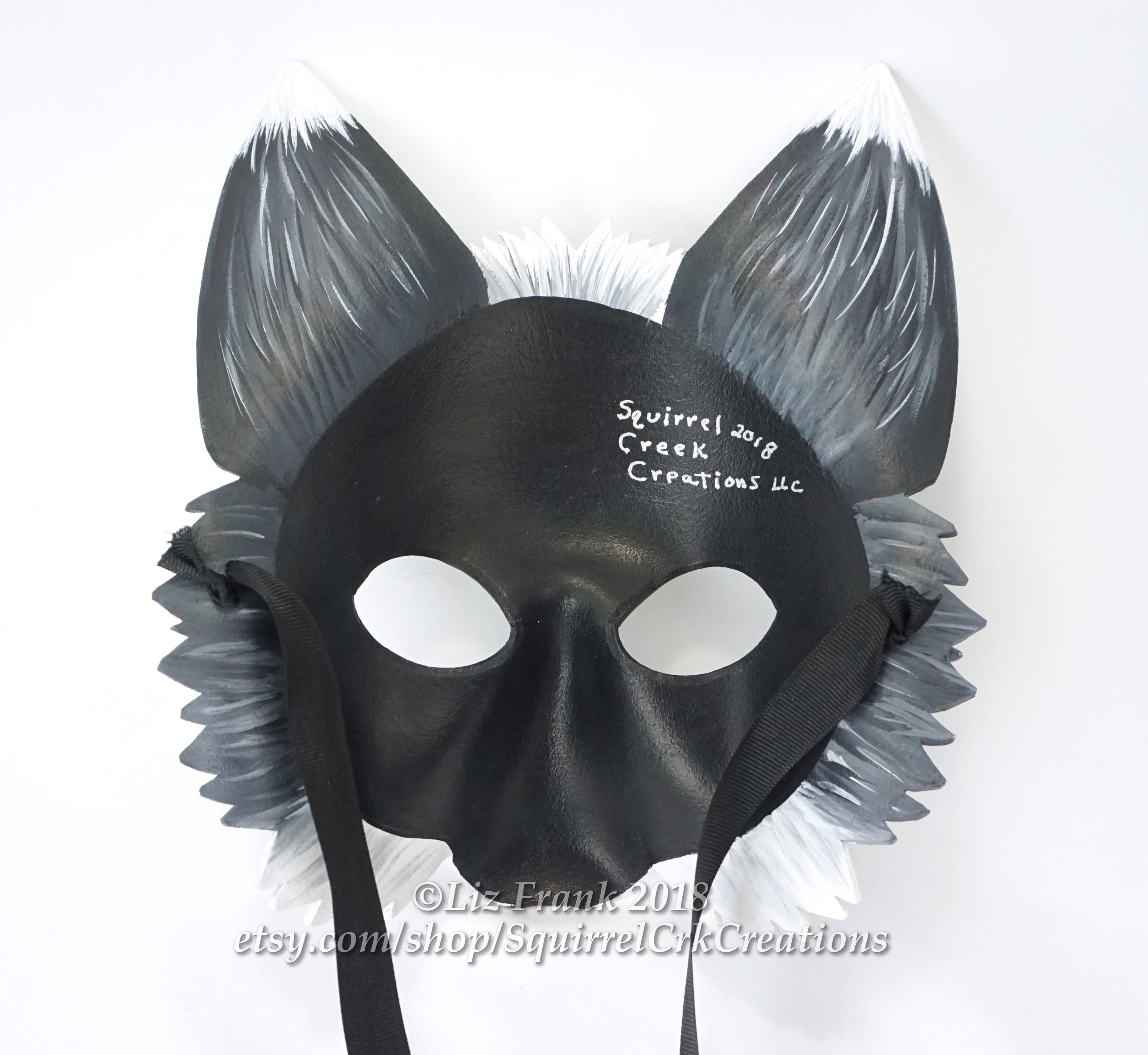 Wolf Mask Animal mask Leather mask Gray wolf Grey wolf | Etsy