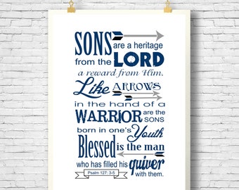bible verse fathers day scripture art psalm 112