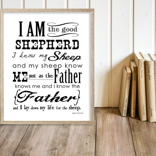 The Good Shepherd - Etsy