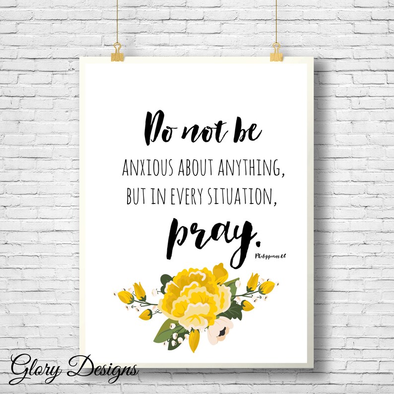 bible verse worry not