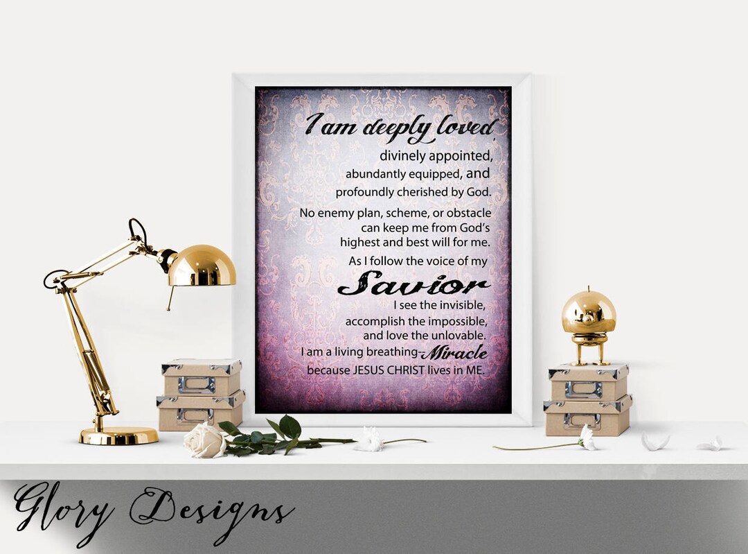 Printable Bible Verse Inspirational Quote Printable - Etsy