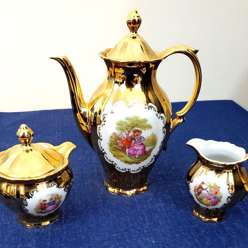 German Tea Set - Etsy
