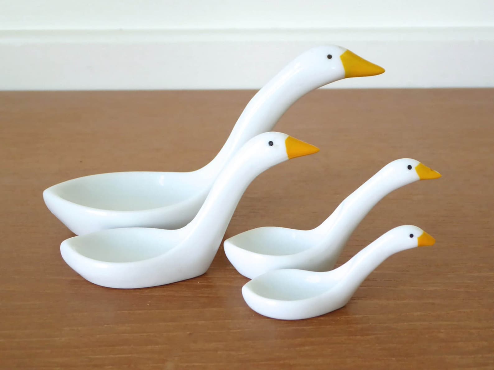 Vintage Avon porcelain geese measuring spoons Etsy