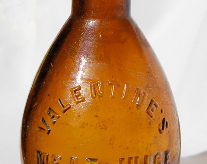 Great Looking VALENTINE MEAT JUICE Unusual and Ornate Antique Etsy