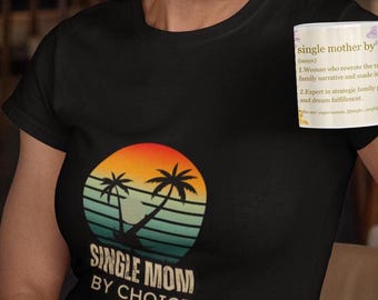 Life's a Beach Single Mom by Wahl T-Shirt