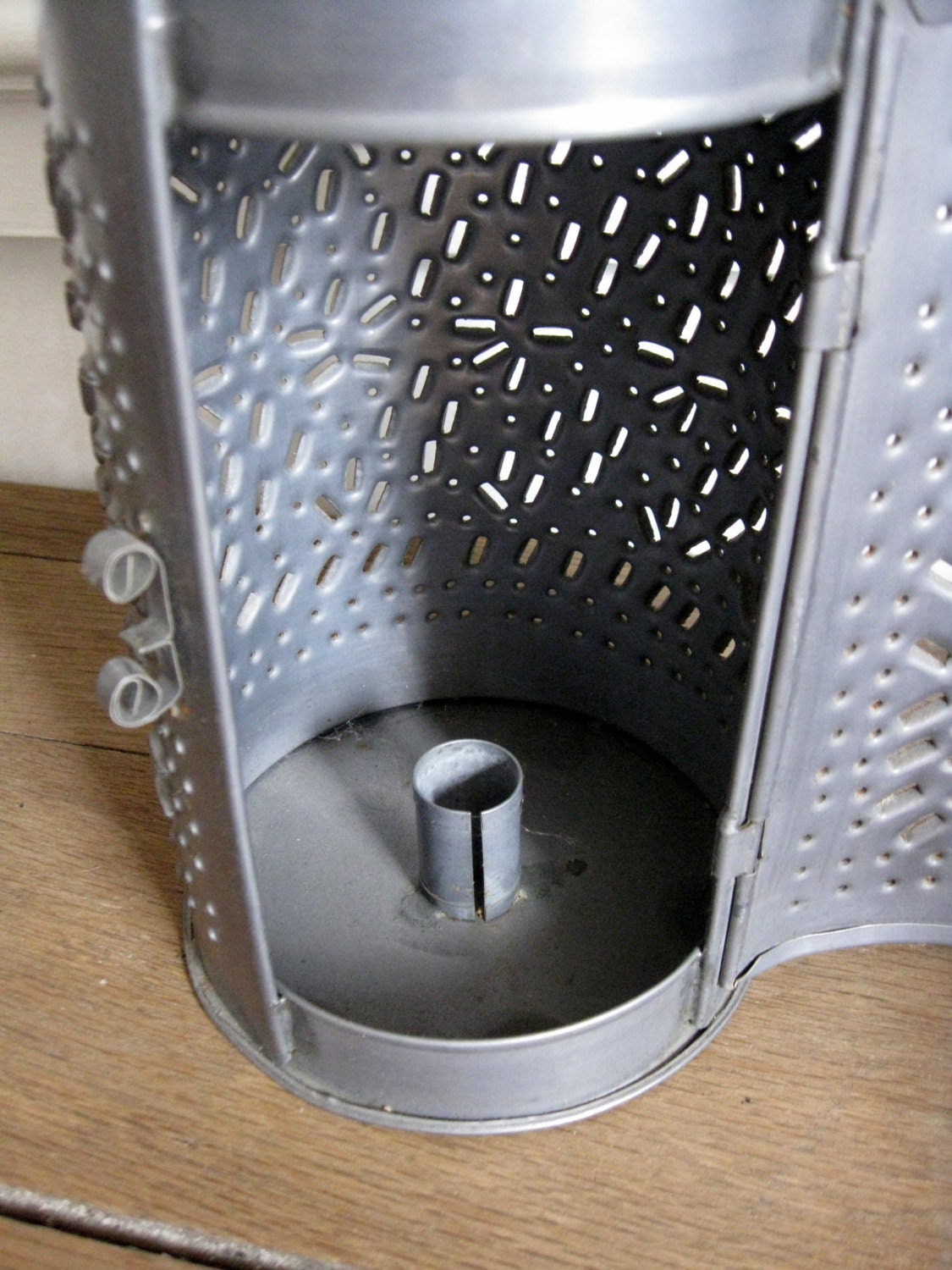 Vintage Punched Tin Lantern Primitive Lantern Paul Revere Etsy