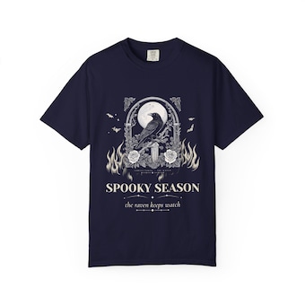 Gothic Raven Moon T-Shirt photo 5