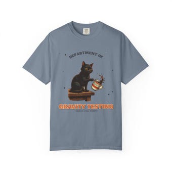 Gravity Testing Cat Shirt photo 3