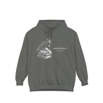 Dark Academia Raven Hoodie photo 3