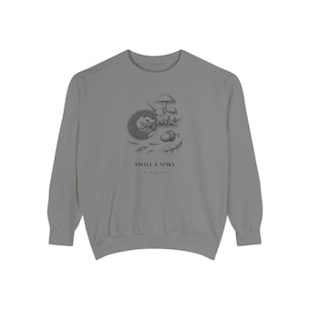 Hedgehog Mushroom Sweatshirt photo 6