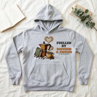 Caffeine Fiction Hoodie photo 2