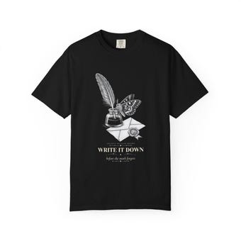 Dark Academia Writer Shirt photo 2