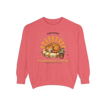 Professional Napper Cat Sweatshirt photo 4