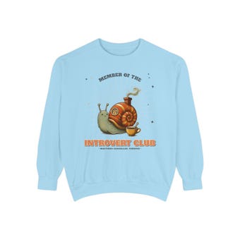 Introvert Club Snail Sweatshirt photo 5