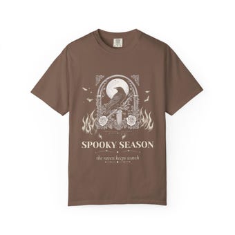 Gothic Raven Moon T-Shirt photo 2