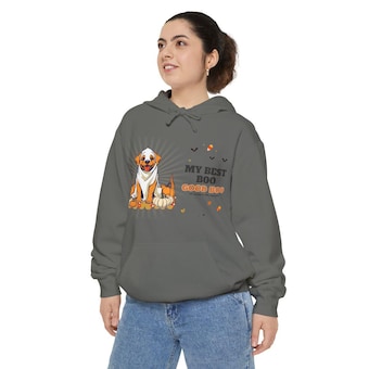 Good Boo Dog Ghost Costume Hoodie photo 6