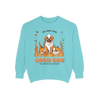 Good Boo Dog Ghost Sweatshirt photo 5