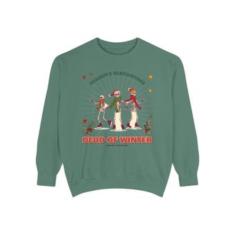 Dead of Winter Skeleton Christmas Sweatshirt photo 4