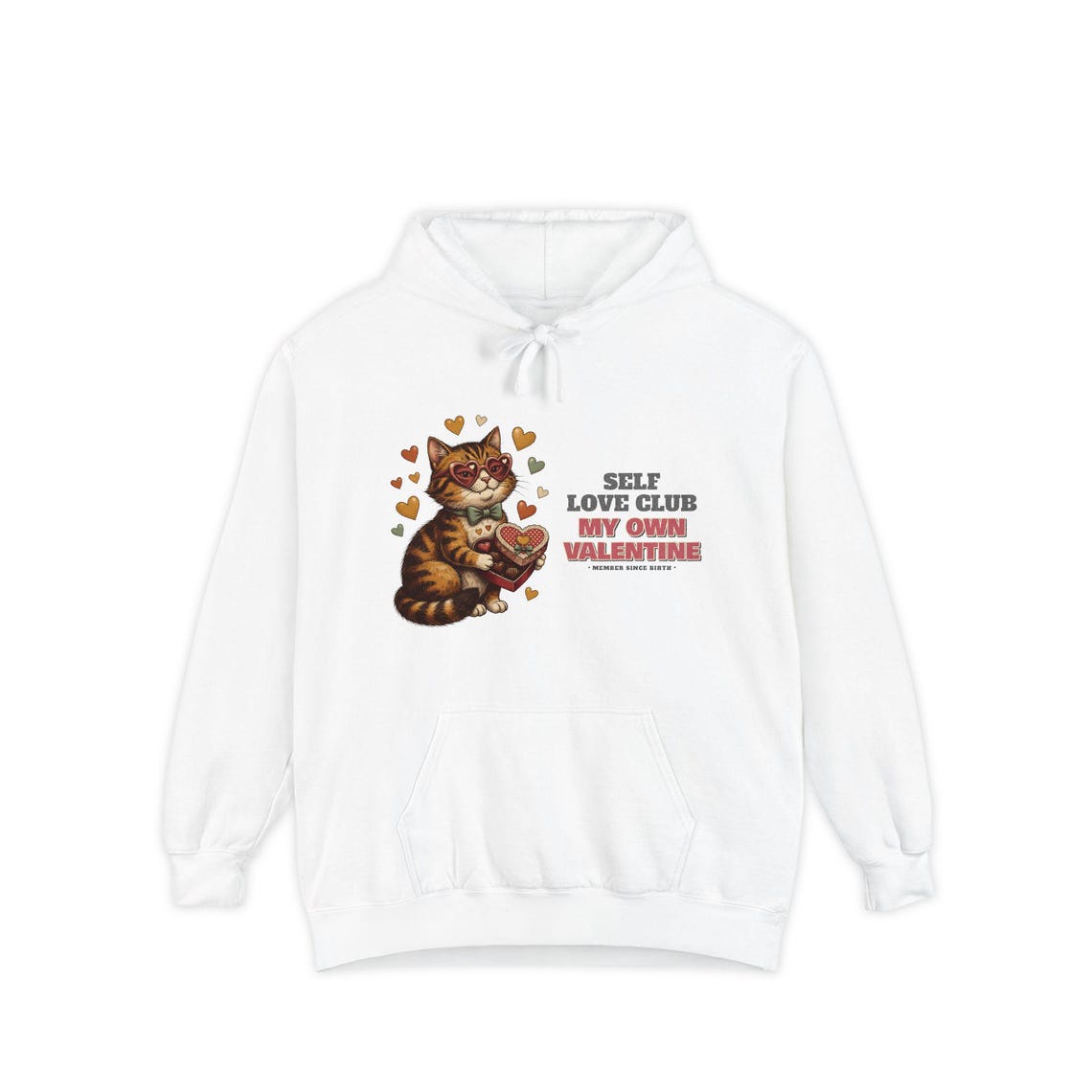 Self Love Club Cat Hoodie by WedgeAtelier