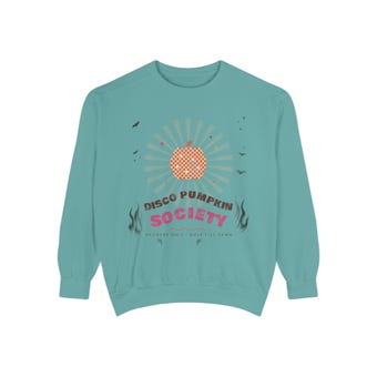 Disco Pumpkin Society Sweatshirt photo 6