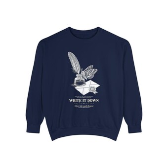 Dark Academia Writer Sweatshirt photo 3