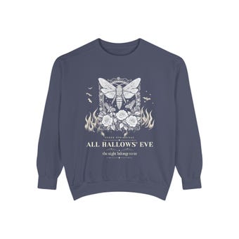 Gothic Moth Engraving Sweatshirt photo 4