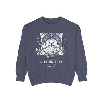 Gothic Jack O Lantern Sweatshirt photo 4