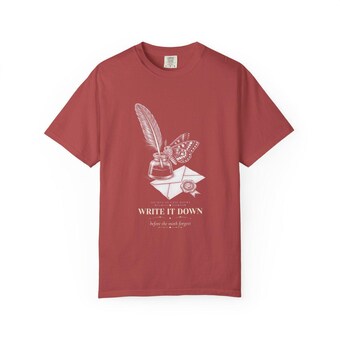 Dark Academia Writer Shirt photo 3