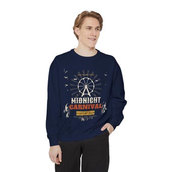 Midnight Carnival Halloween Sweatshirt photo 3