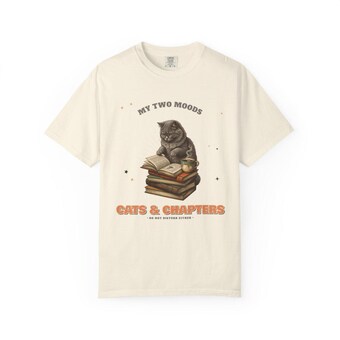 Cats and Chapters Shirt photo 2