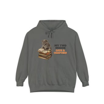 Cats and Chapters Hoodie photo 3