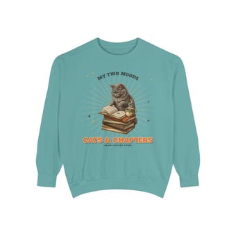 Cats & Chapters Sweatshirt photo 6