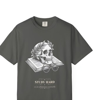 Dark Academia Skull Shirt photo 4