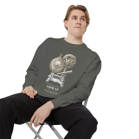 Dark Academia Astronomy Sweatshirt by WedgeAtelier