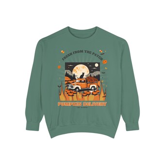 Pumpkin Delivery Truck Sweatshirt photo 6
