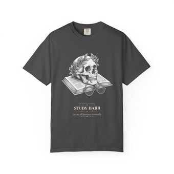 Dark Academia Skull Shirt photo 4