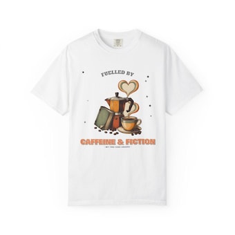 Caffeine & Fiction Tee photo 2
