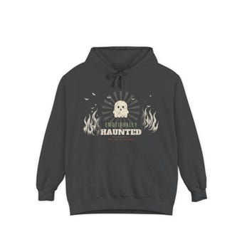 Emotionally Haunted Ghost Hoodie photo 2