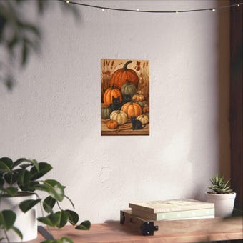 Folk Art Harvest Print photo 6