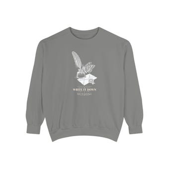 Dark Academia Writer Sweatshirt photo 6