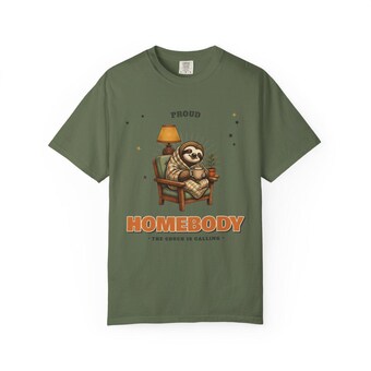 Homebody Sloth Shirt photo 6