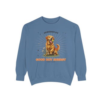 Good Boy Energy Golden Retriever Sweatshirt photo 4