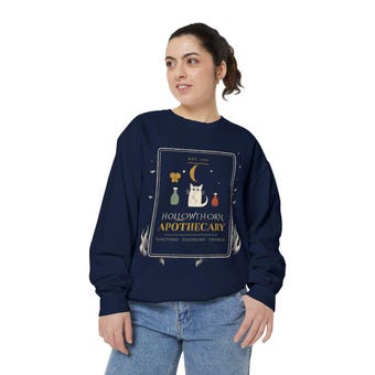 Hollowthorn Apothecary Cat Sweatshirt photo 2