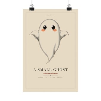 Minimalist Ghost Print photo 2